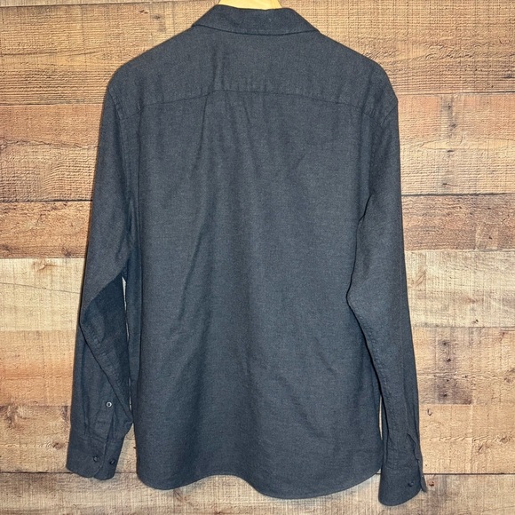 UNTUCKit Men's Gray Sherwood Long Sleeve Flannel Shirt XL - Picture 2 of 9